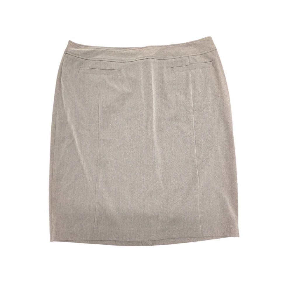 LANE BRYANT Skirt Short Pencil A-Line Tan Women's Plus 18